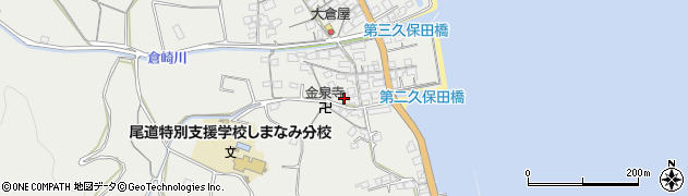 広島県尾道市因島大浜町三区周辺の地図