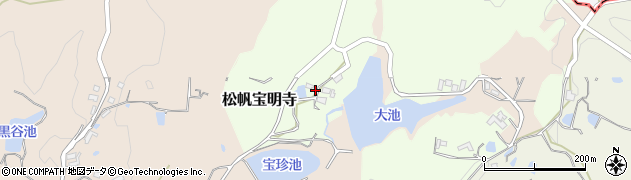 兵庫県南あわじ市松帆宝明寺212周辺の地図