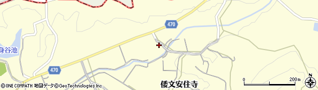 兵庫県南あわじ市倭文安住寺386周辺の地図