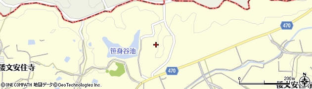 兵庫県南あわじ市倭文安住寺236周辺の地図