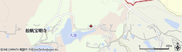 兵庫県南あわじ市松帆宝明寺50周辺の地図