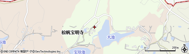 兵庫県南あわじ市松帆宝明寺207周辺の地図