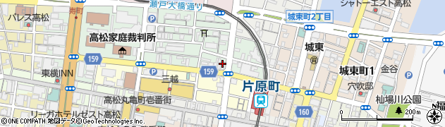 株式会社総合開発　リネンサプライ事業部・高松営業所周辺の地図