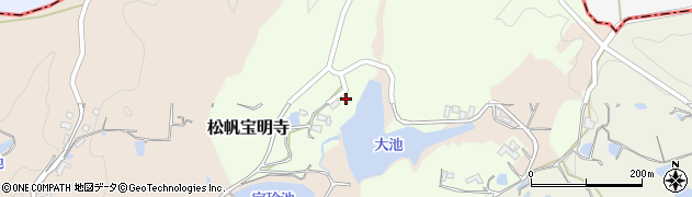 兵庫県南あわじ市松帆宝明寺206周辺の地図