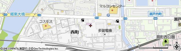 香川県高松市西町13周辺の地図