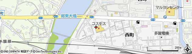 香川県高松市西町26周辺の地図