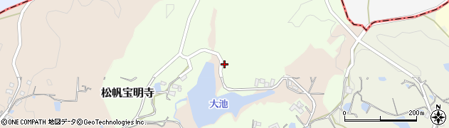 兵庫県南あわじ市松帆宝明寺60周辺の地図