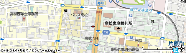 三井物産スチール株式会社四国支店周辺の地図