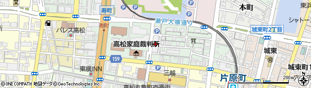 西日本放送株式会社　営業局チケット案内周辺の地図