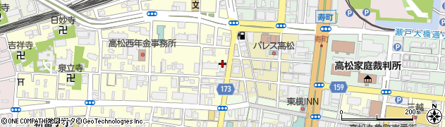 高松高等学院周辺の地図