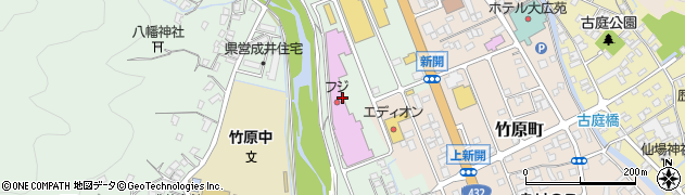 竹原書院図書館・視聴覚ライブラリー周辺の地図