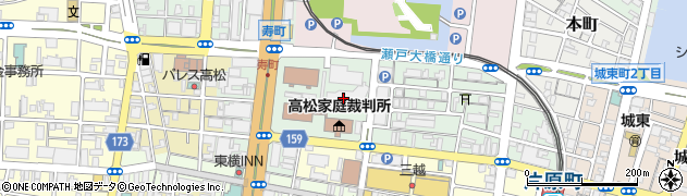 社団法人日本電気協会四国電気協会周辺の地図