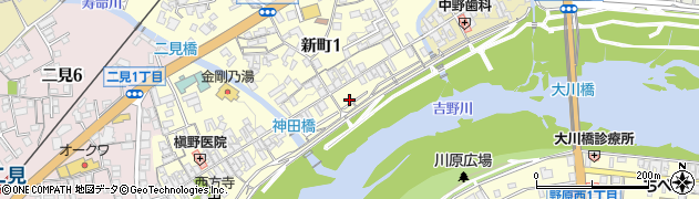 新町松倉公園周辺の地図
