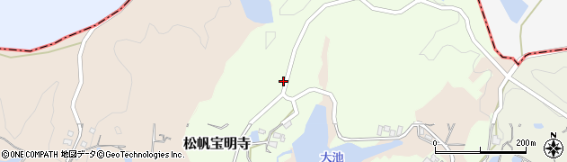 兵庫県南あわじ市松帆宝明寺184周辺の地図