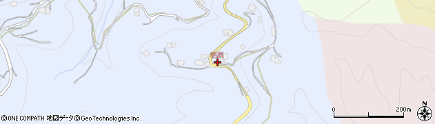 奈良県吉野郡下市町栃原1398周辺の地図