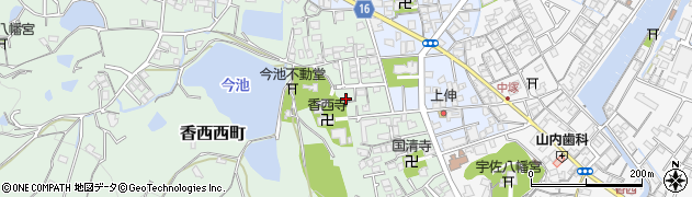 香川県高松市香西西町214周辺の地図