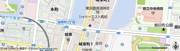 株式会社ベルコ　高松支社周辺の地図
