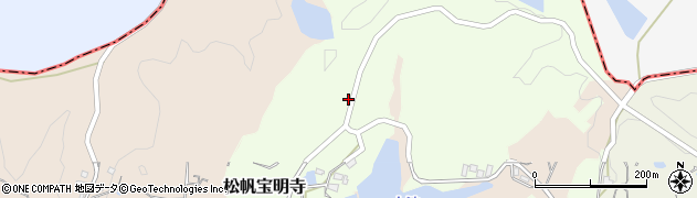 兵庫県南あわじ市松帆宝明寺166周辺の地図
