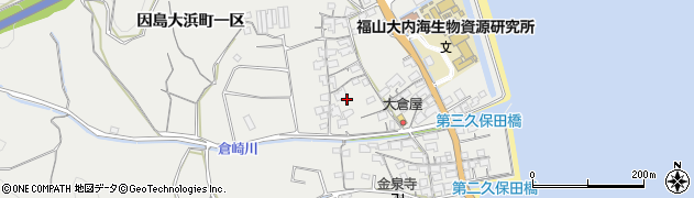 広島県尾道市因島大浜町一区654周辺の地図