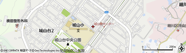 ヨシスト城山台店周辺の地図
