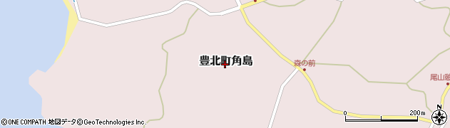 山口県下関市豊北町大字角島周辺の地図