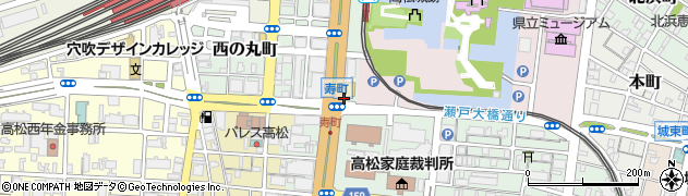 香川県高松市寿町周辺の地図