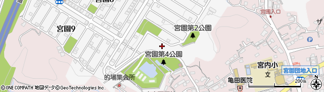 広島県廿日市市宮園7丁目周辺の地図