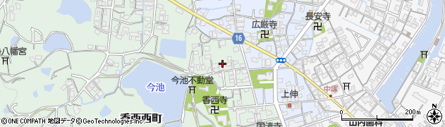 香川県高松市香西西町231周辺の地図