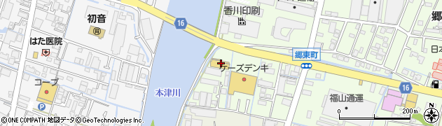 オートバックス・高松郷東店周辺の地図