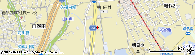 大阪府阪南市自然田210周辺の地図