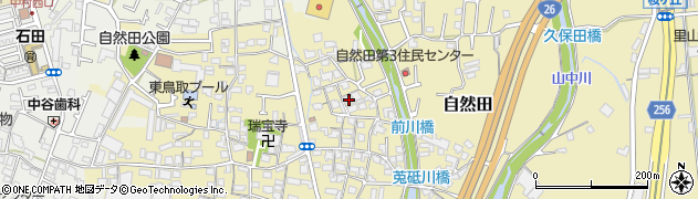 大阪府阪南市自然田1601周辺の地図