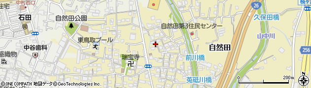 大阪府阪南市自然田1593周辺の地図