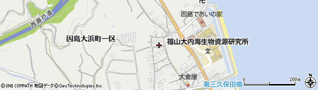 広島県尾道市因島大浜町一区628周辺の地図