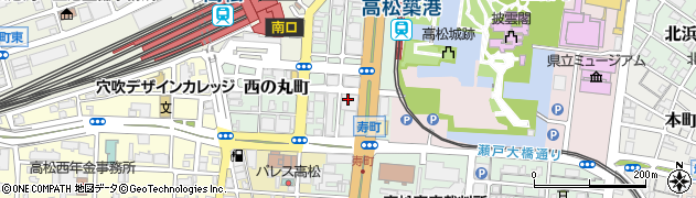 近畿日本ツーリスト・中国　四国・高松支店周辺の地図