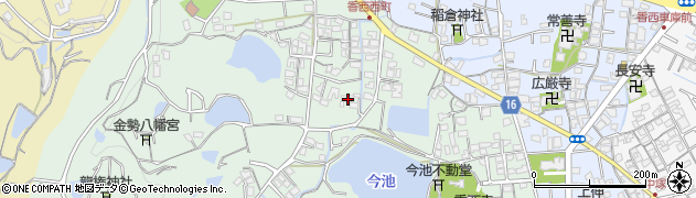 香川県高松市香西西町311周辺の地図