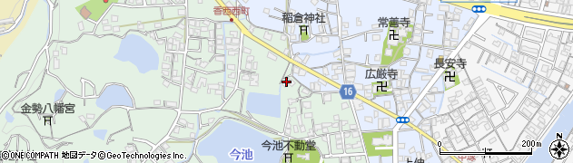 香川県高松市香西西町251周辺の地図