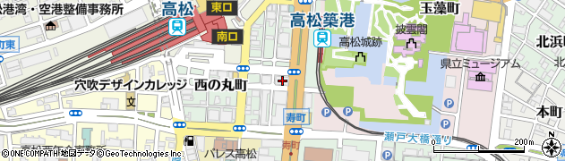 カナフレックスコーポレーション株式会社　四国営業所周辺の地図