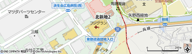和食ファミリーレストラン どんと 安芸店周辺の地図