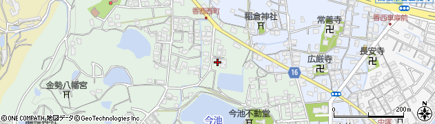 香川県高松市香西西町275周辺の地図