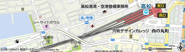 四国旅客鉄道株式会社　監査室周辺の地図