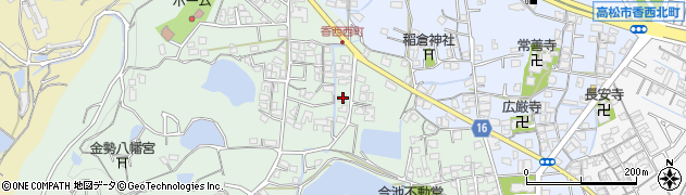 香川県高松市香西西町281周辺の地図