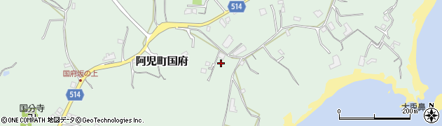 三重県志摩市阿児町国府3549周辺の地図