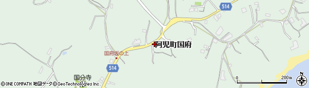 三重県志摩市阿児町国府3534周辺の地図