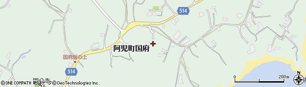 三重県志摩市阿児町国府3540周辺の地図