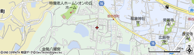 香川県高松市香西西町306周辺の地図