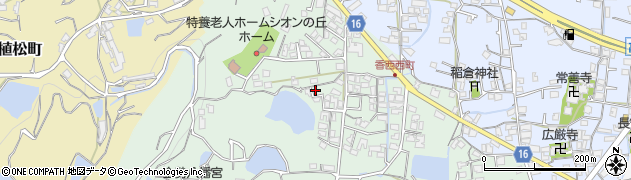 香川県高松市香西西町329周辺の地図
