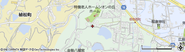 香川県高松市香西西町383周辺の地図