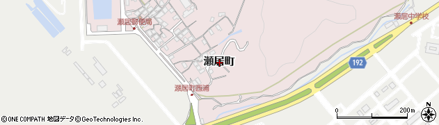 香川県坂出市瀬居町周辺の地図