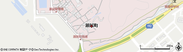 香川県坂出市瀬居町周辺の地図