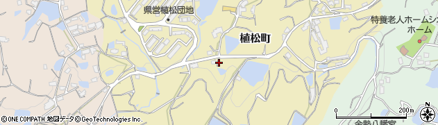 香川県高松市植松町周辺の地図